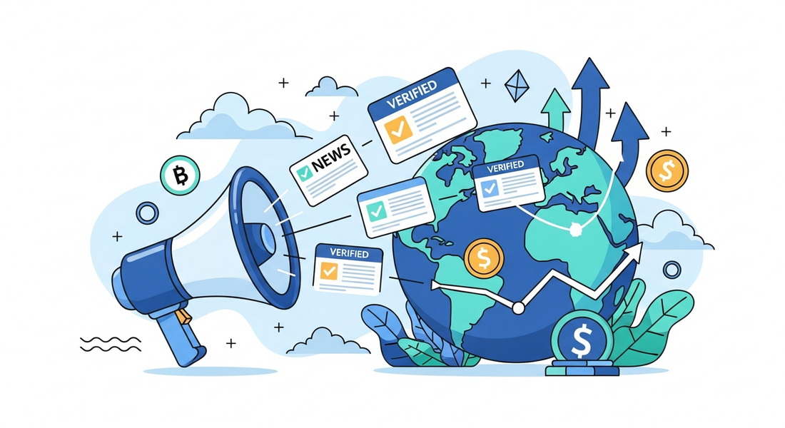 Illustration for: How to Write a Crypto Press Release That Gets Picked Up by Major Outlets in 2026