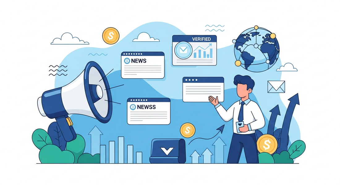 Illustration for: How to Build a Crypto Press Release Distribution Funnel That Converts in 2026: A Practical Guide
