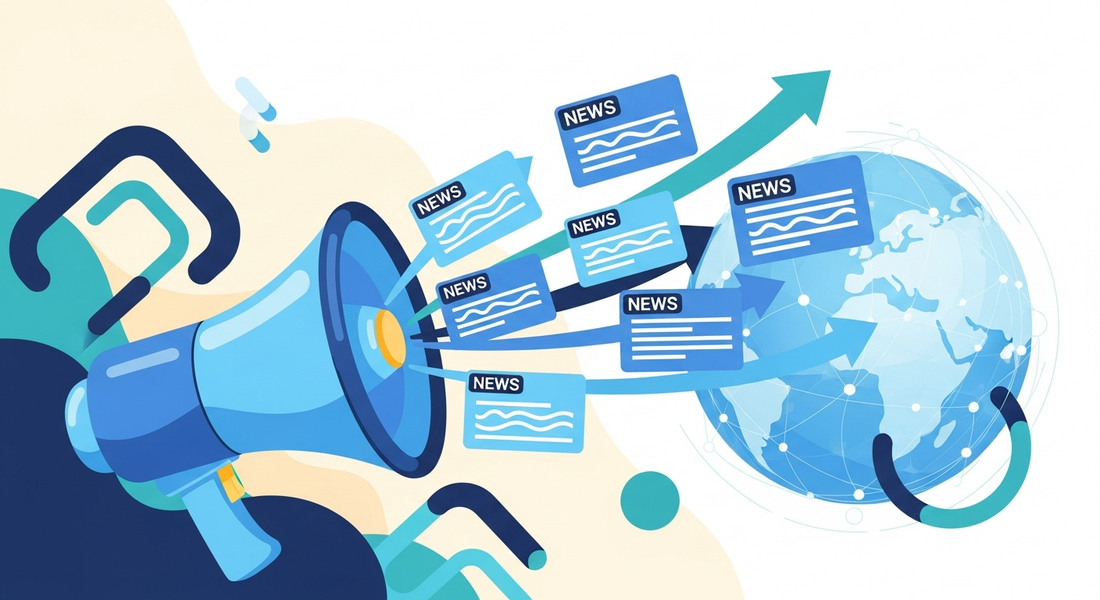 Illustration for: How to Write a Tech Startup Press Release That Gets Syndicated in 2026: A Practical Distribution Guide