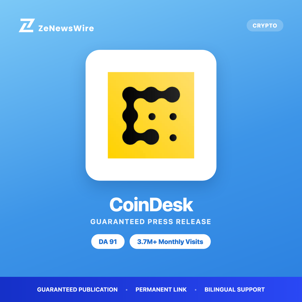 CoinDesk press release
