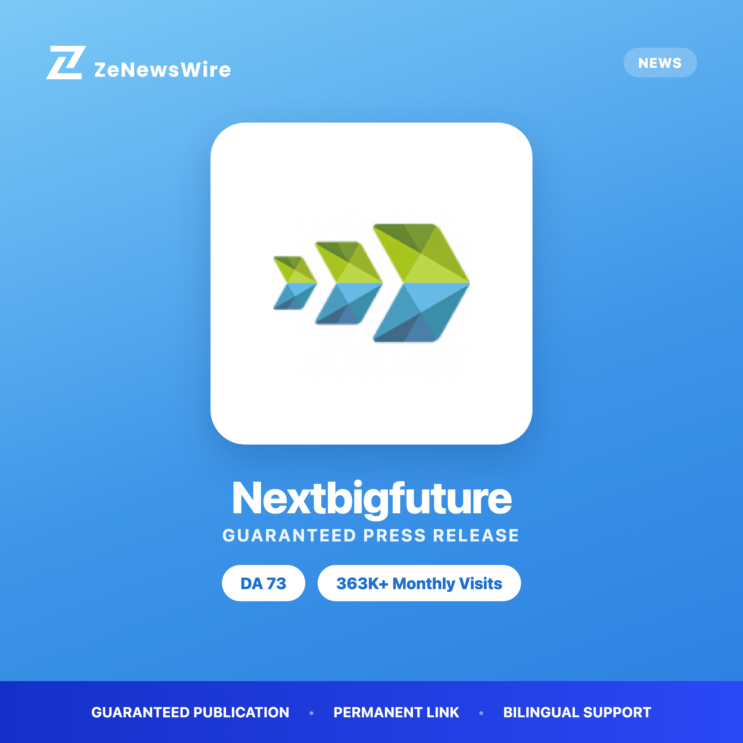 Nextbigfuture press release