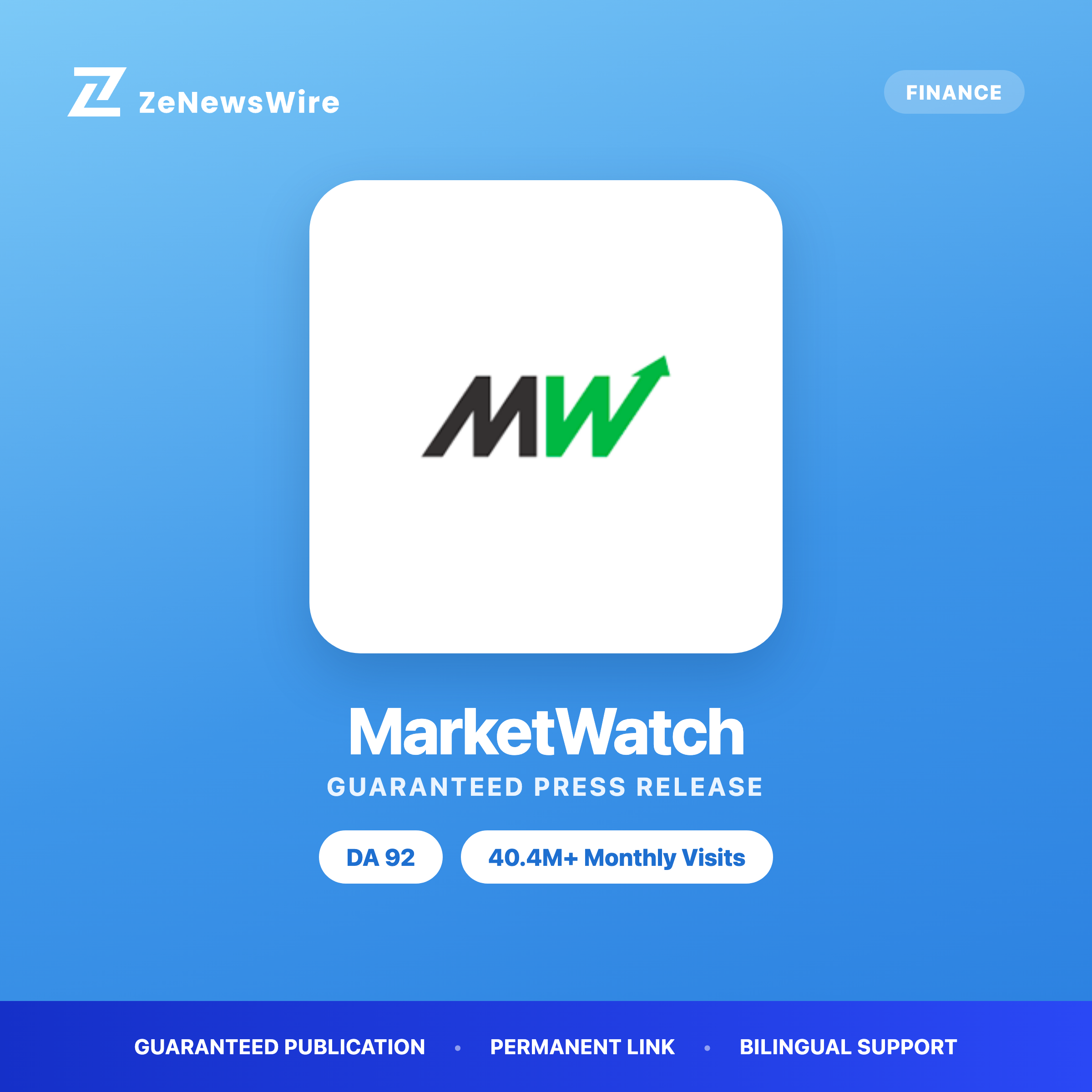 MarketWatch press release