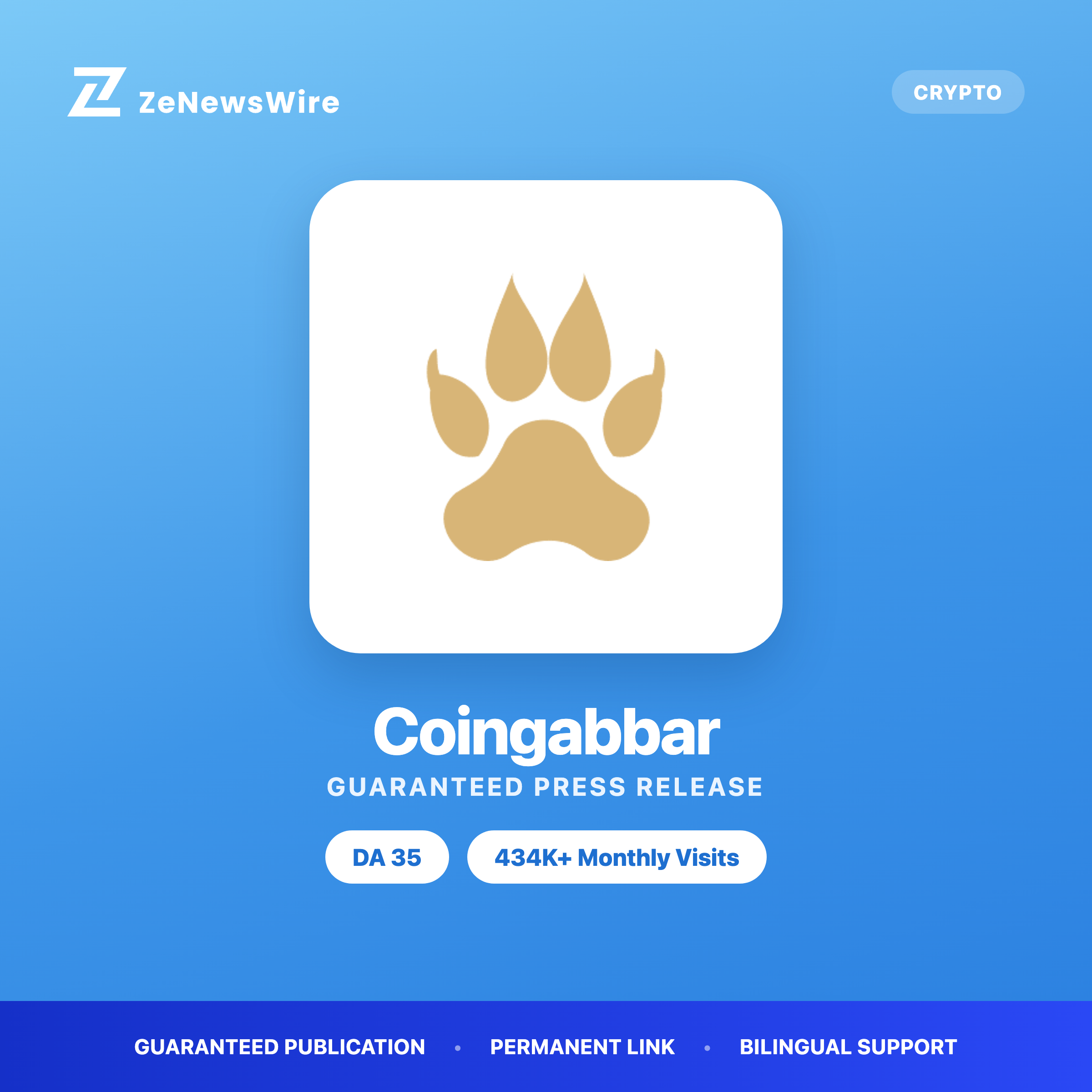 Coingabbar press release