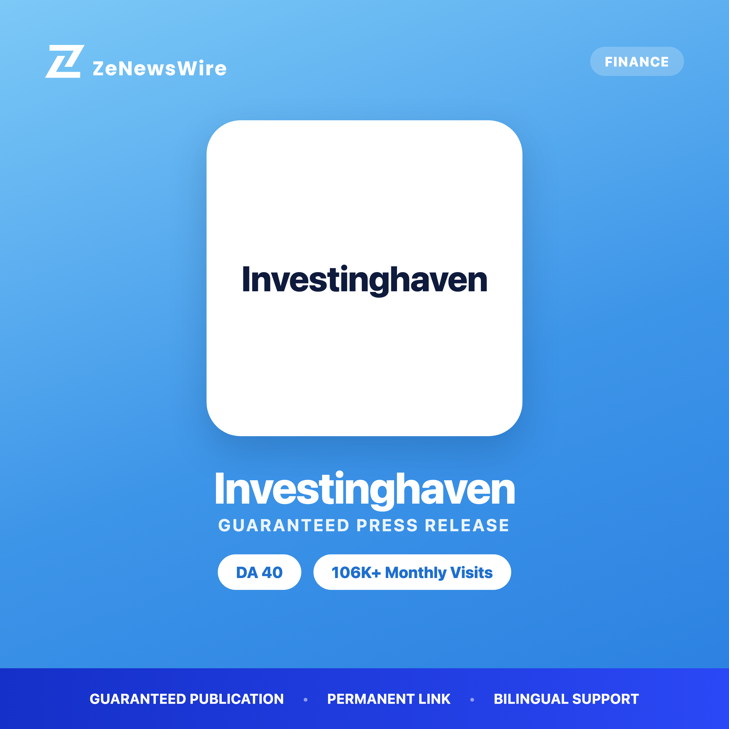 Investinghaven press release