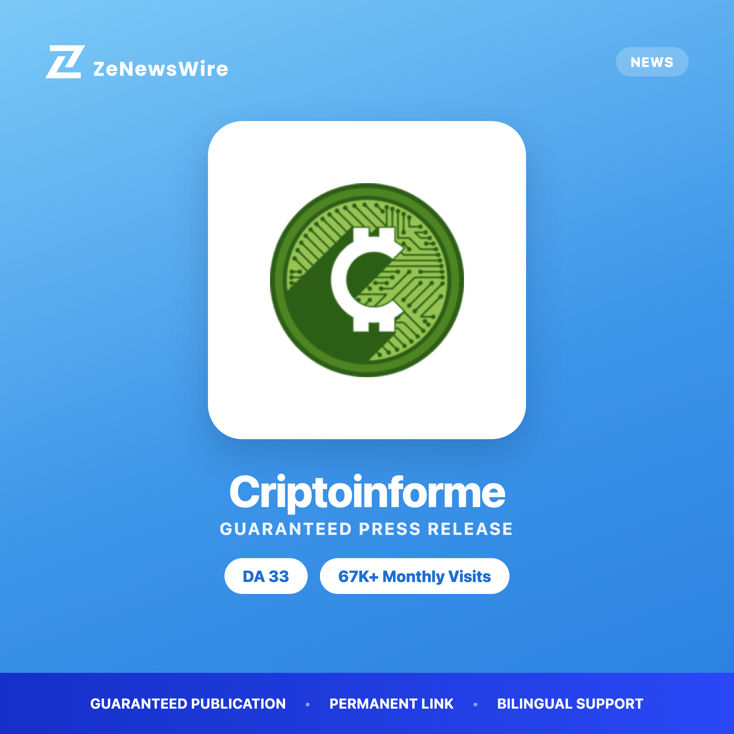 Criptoinforme press release