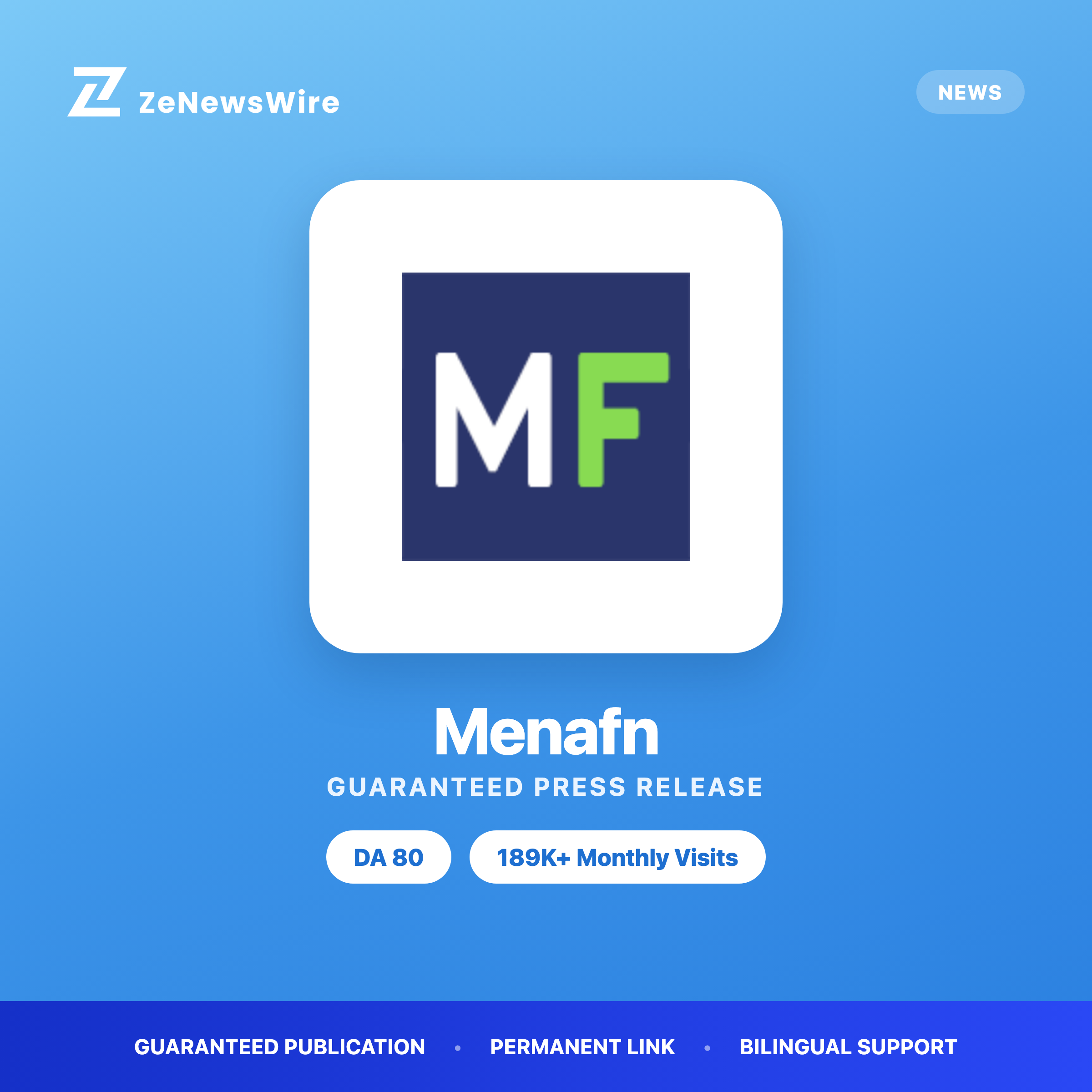 Menafn press release