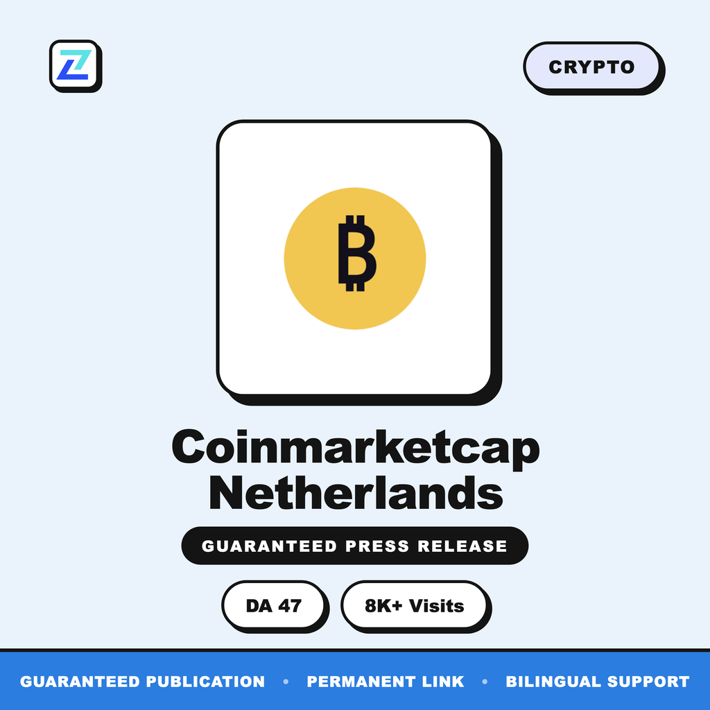 Coinmarketcap Netherlands press release