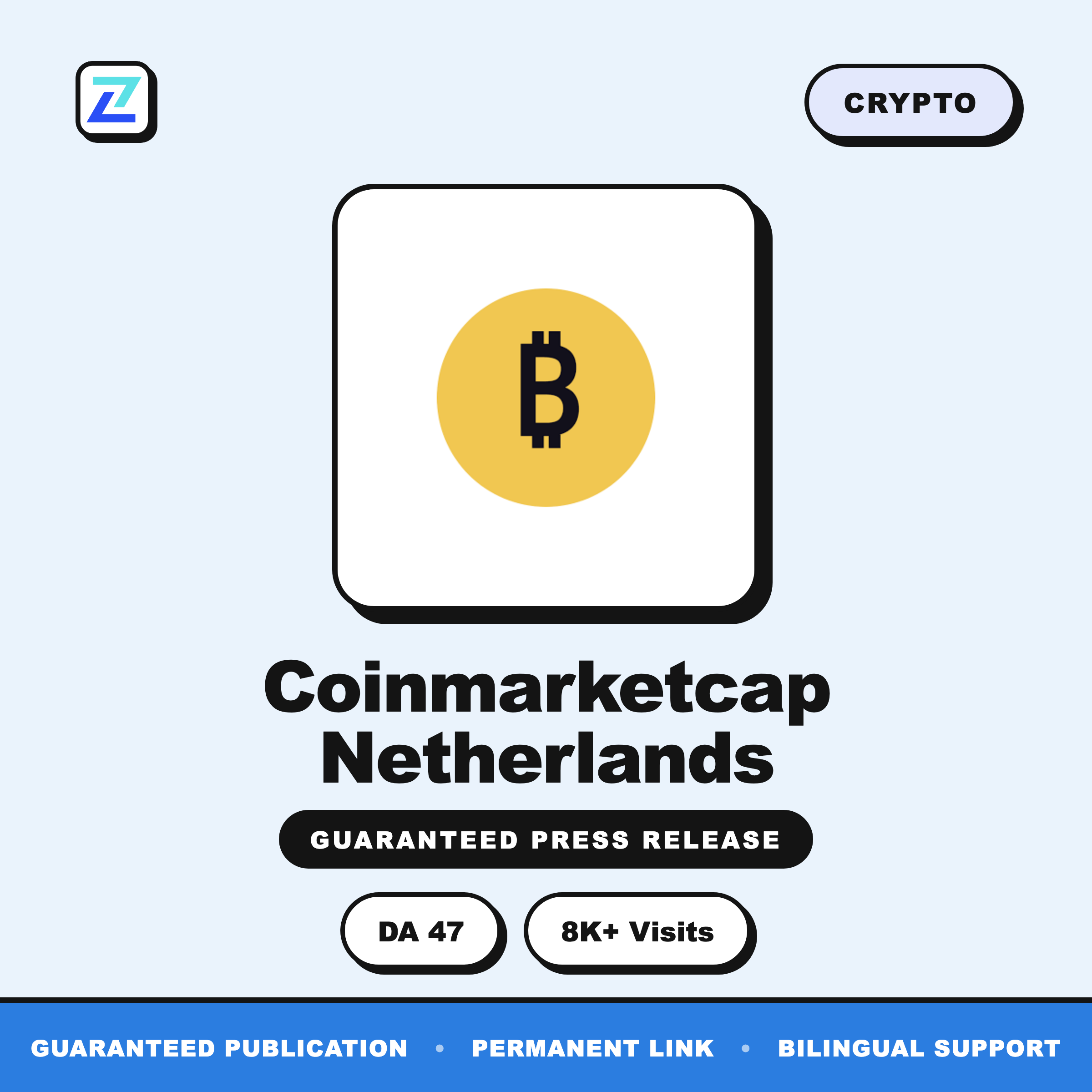 Coinmarketcap Netherlands press release