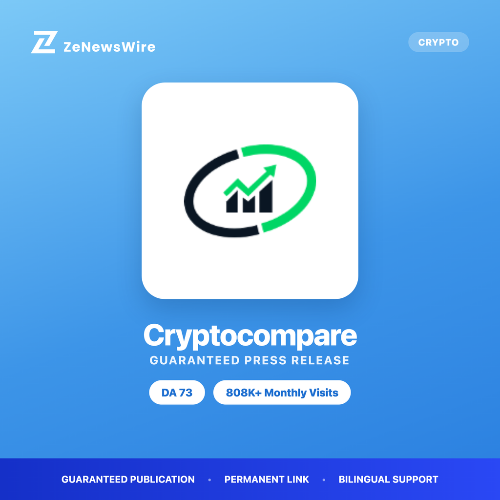 Cryptocompare press release