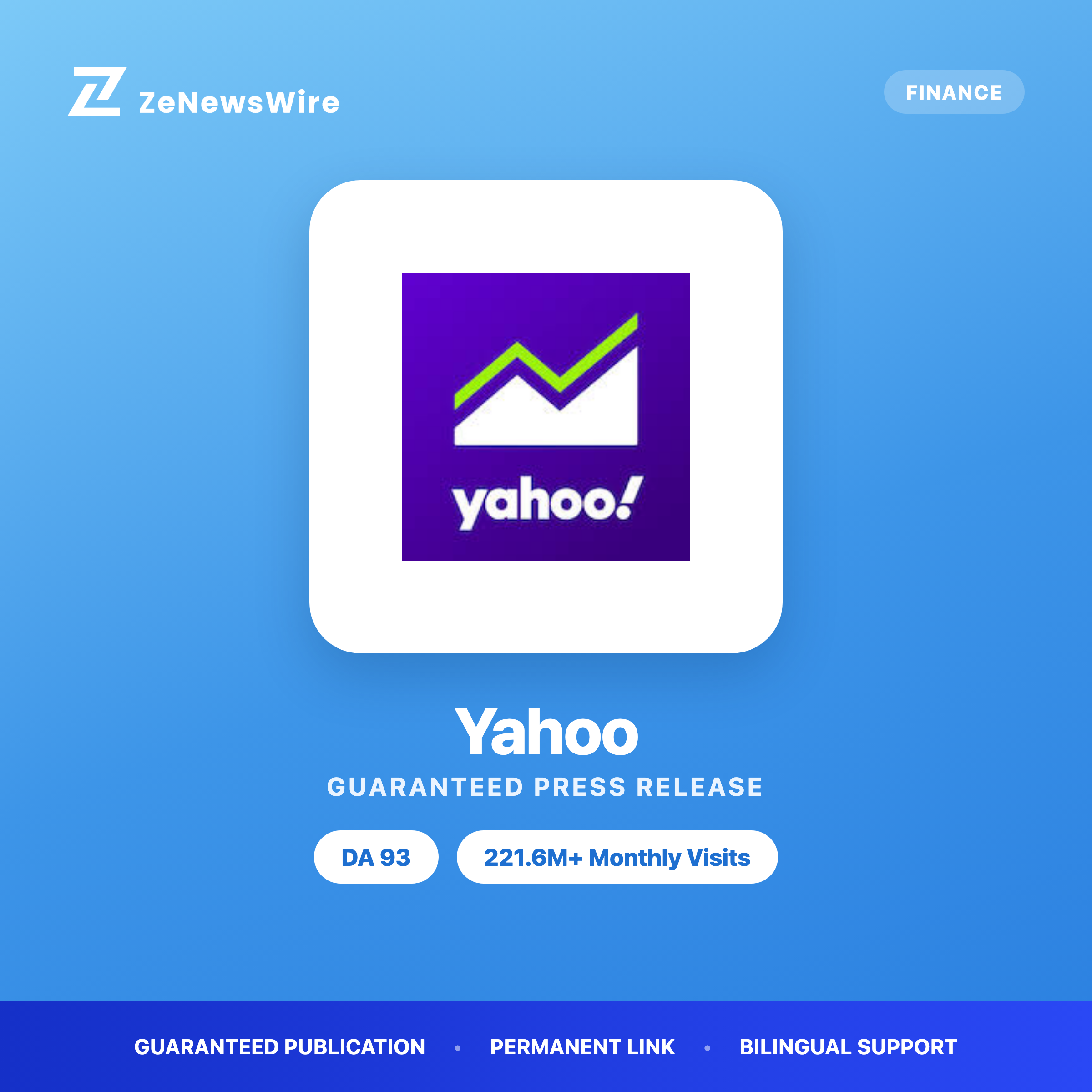 Yahoo press release
