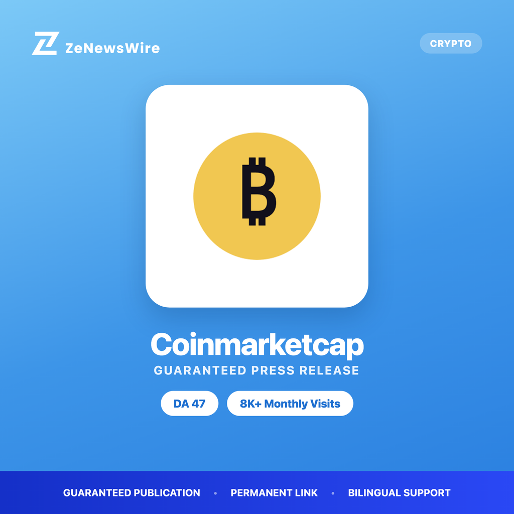 Coinmarketcap press release