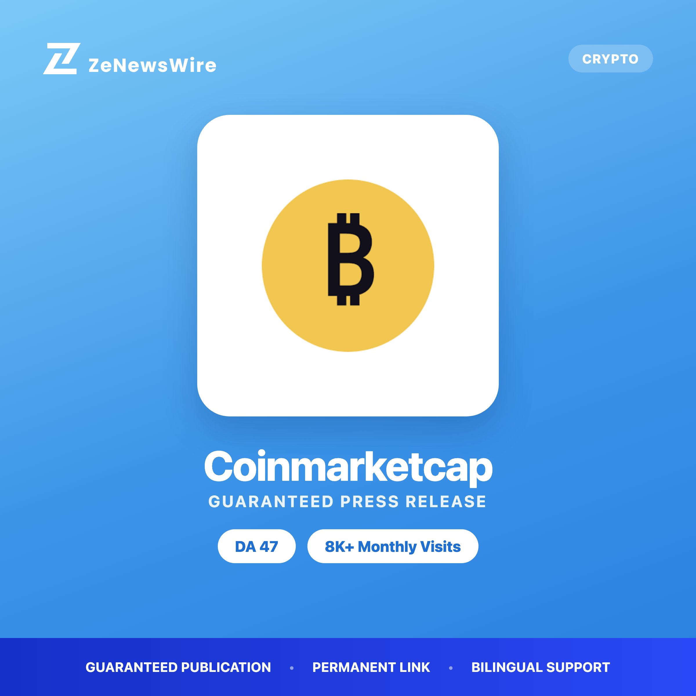 Coinmarketcap press release