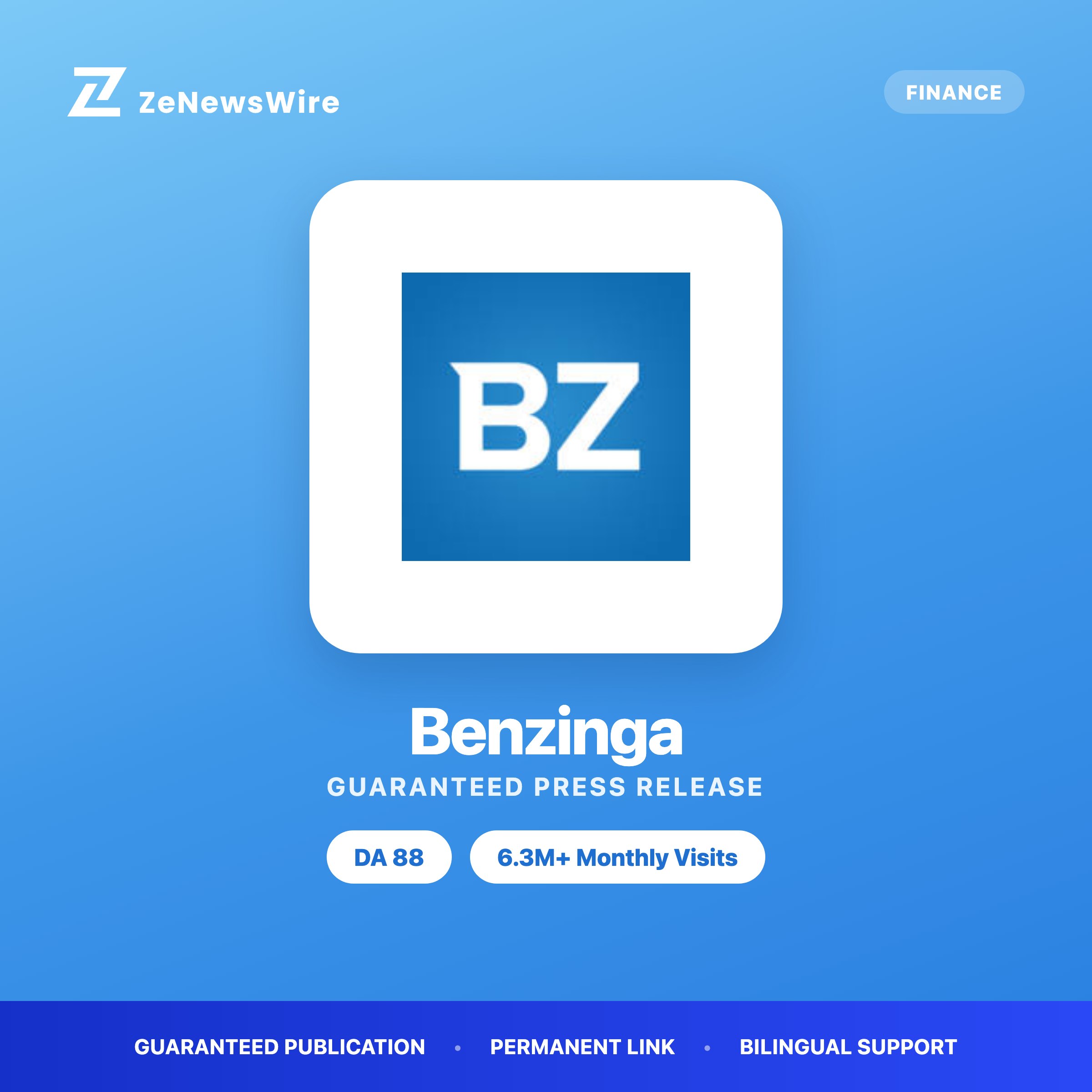 Benzinga press release