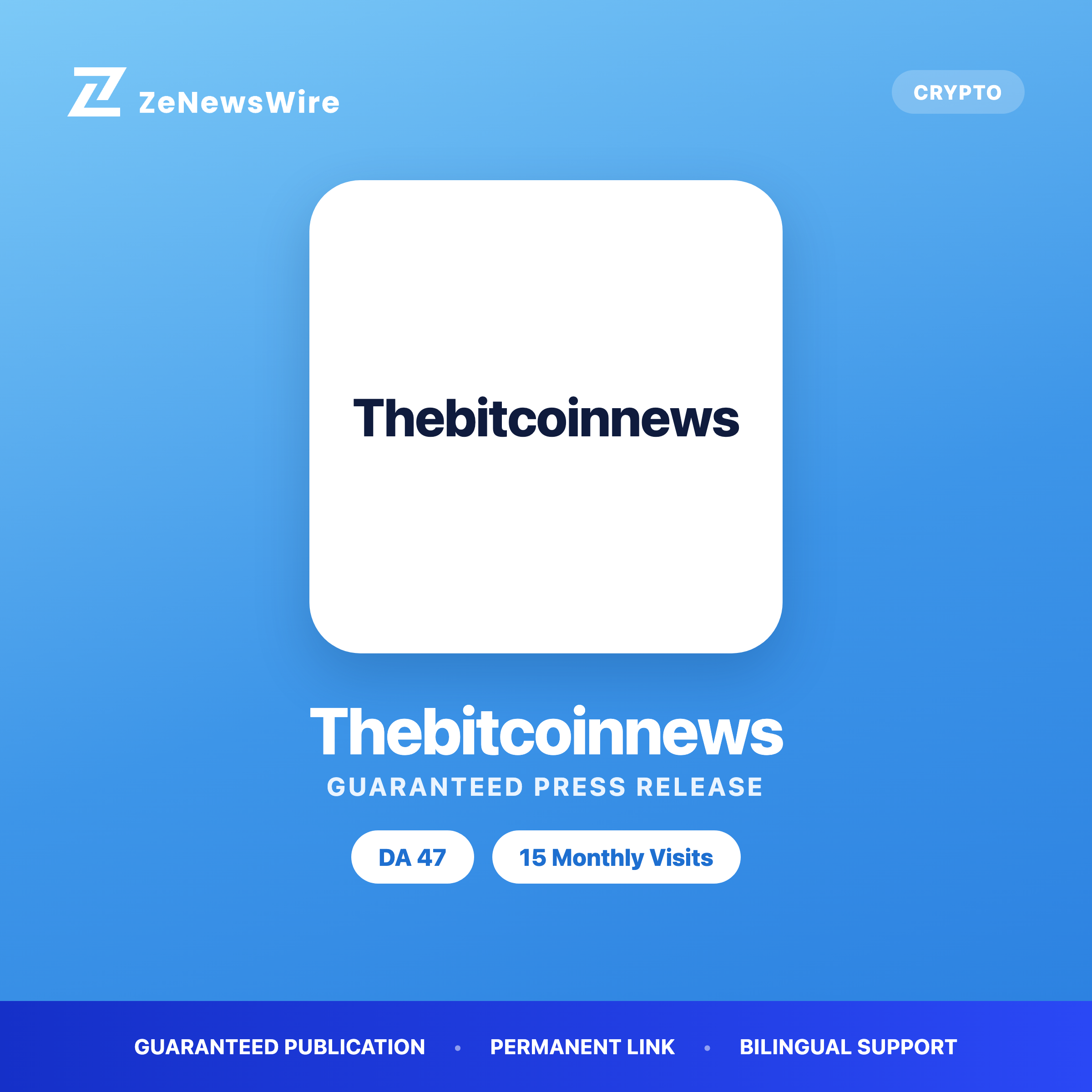 Thebitcoinnews press release