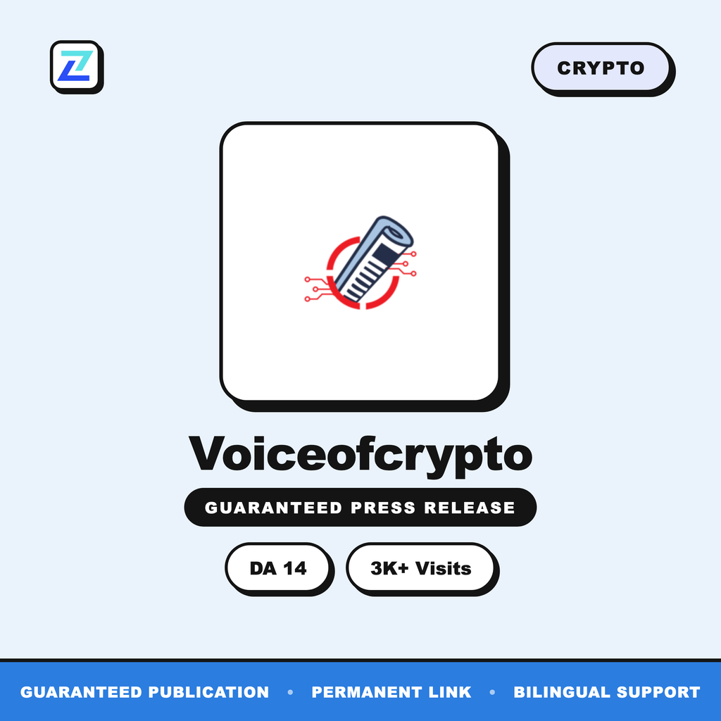 Voiceofcrypto press release