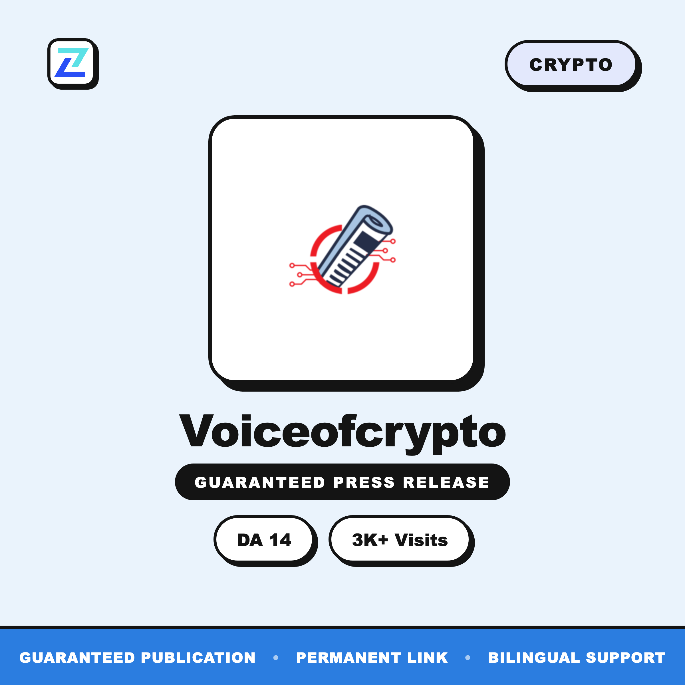 Voiceofcrypto press release