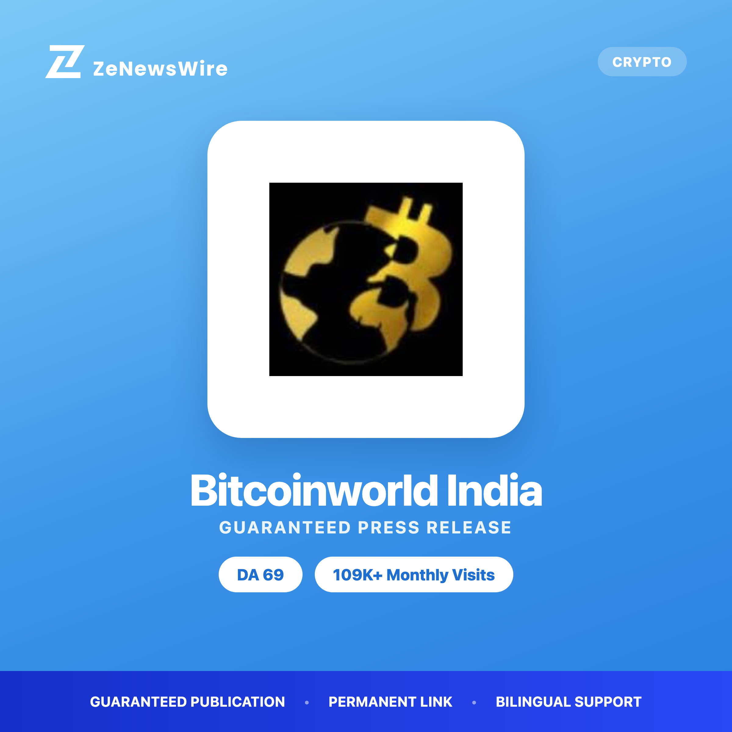Bitcoinworld India press release