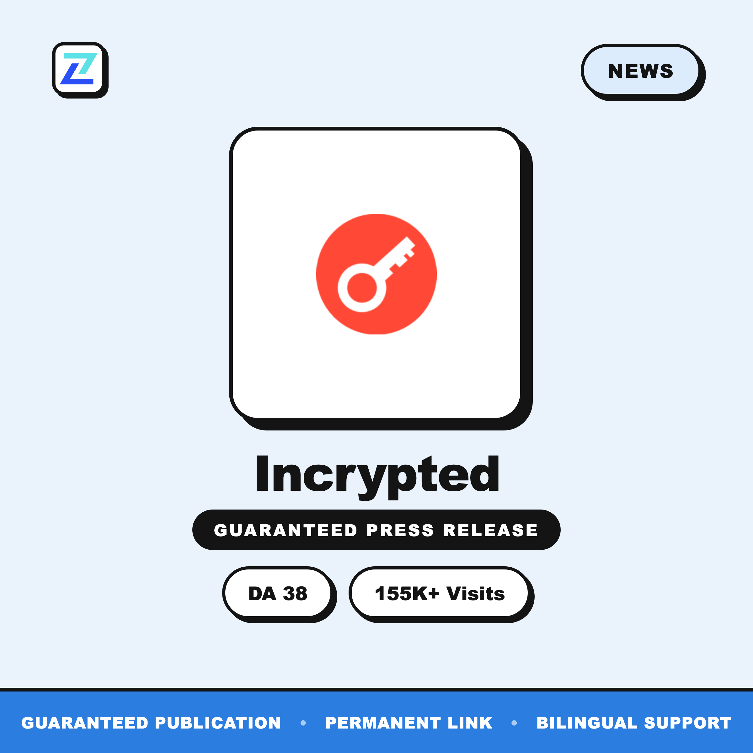 Incrypted press release