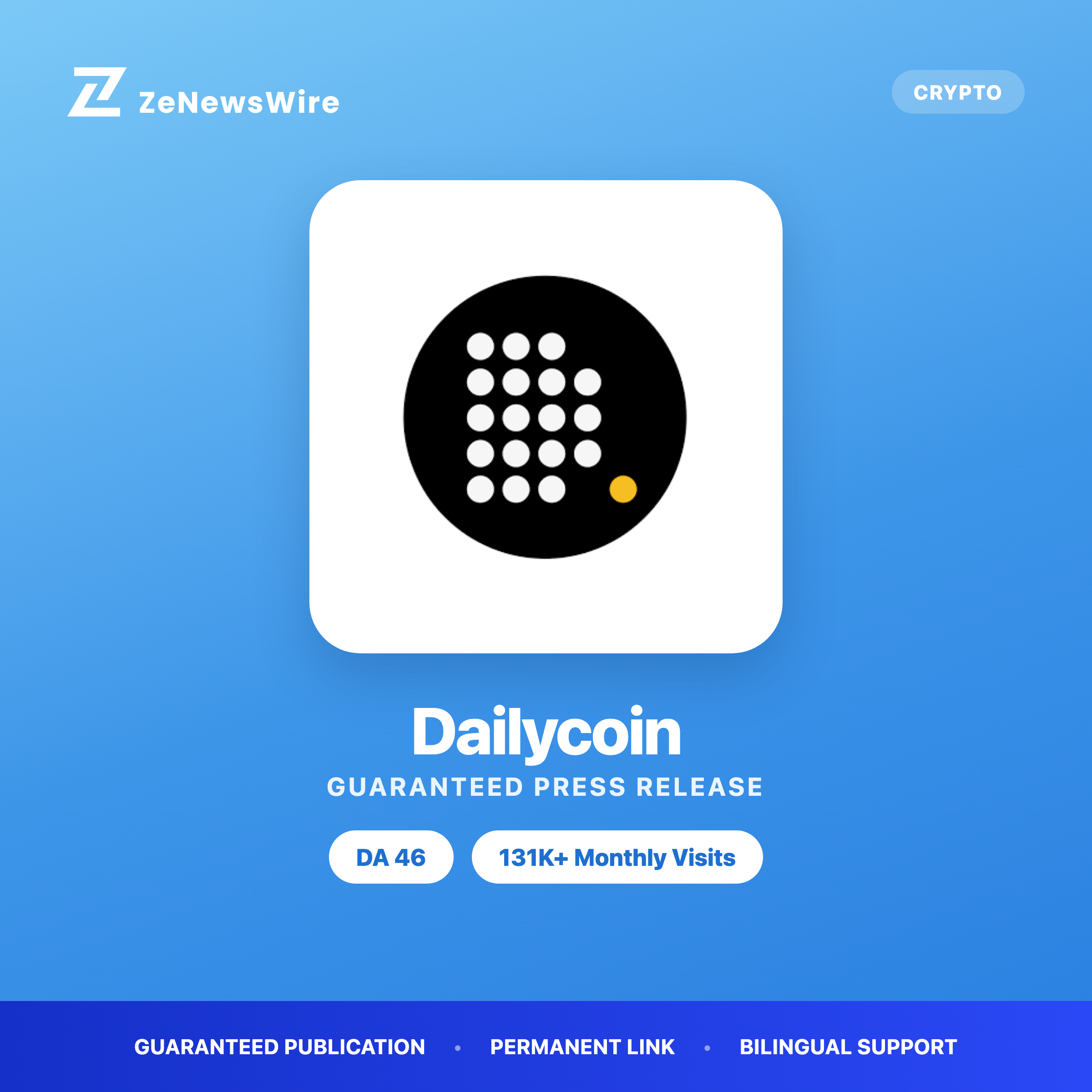 Dailycoin press release