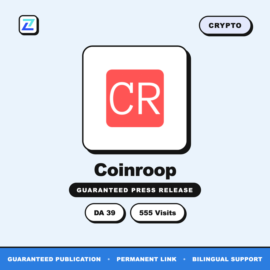 Coinroop press release