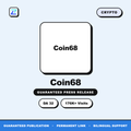 Coin68 press release