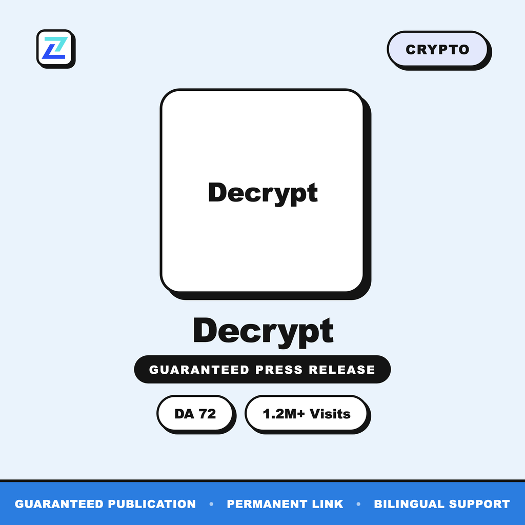Decrypt press release
