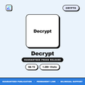 Decrypt press release