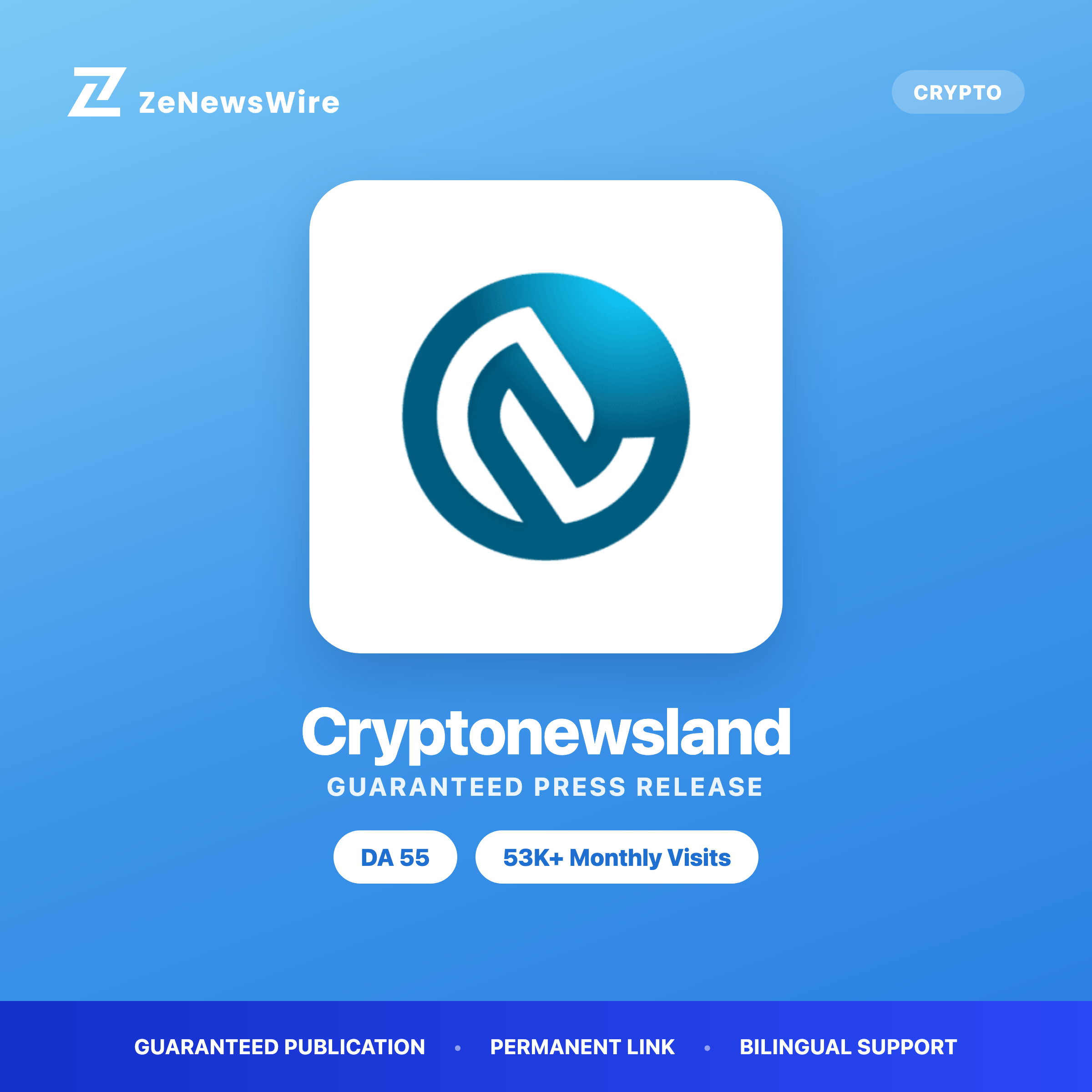 Cryptonewsland press release