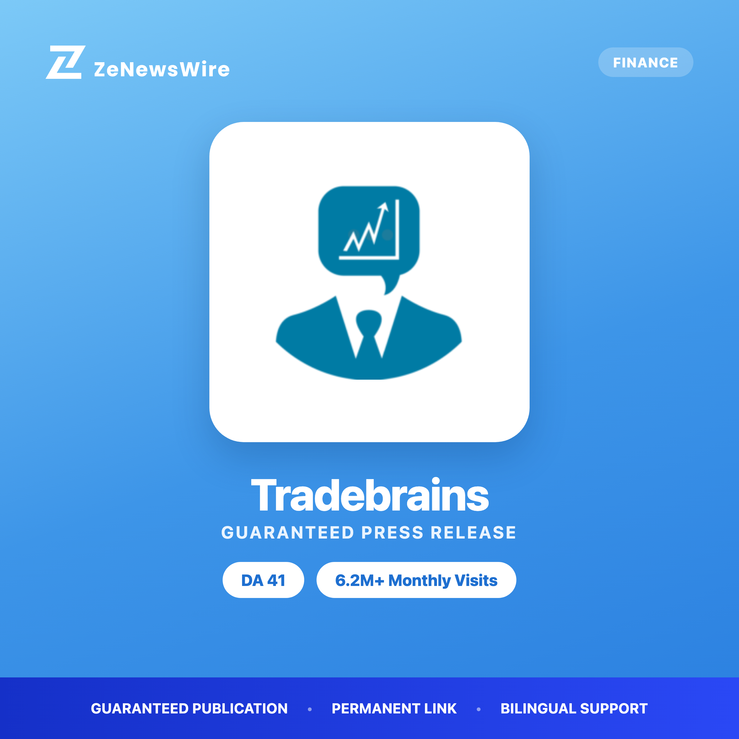 Tradebrains press release