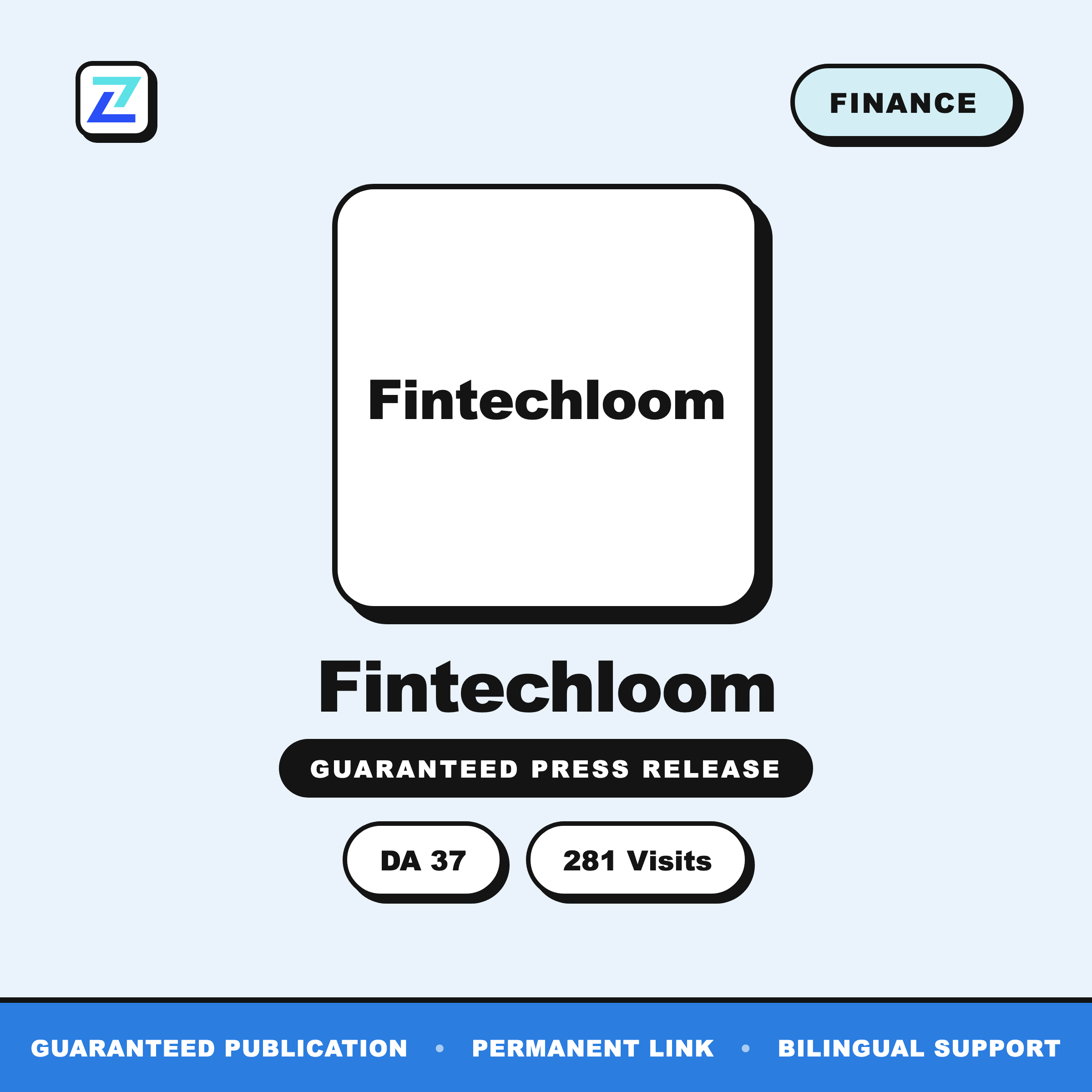 Fintechloom press release
