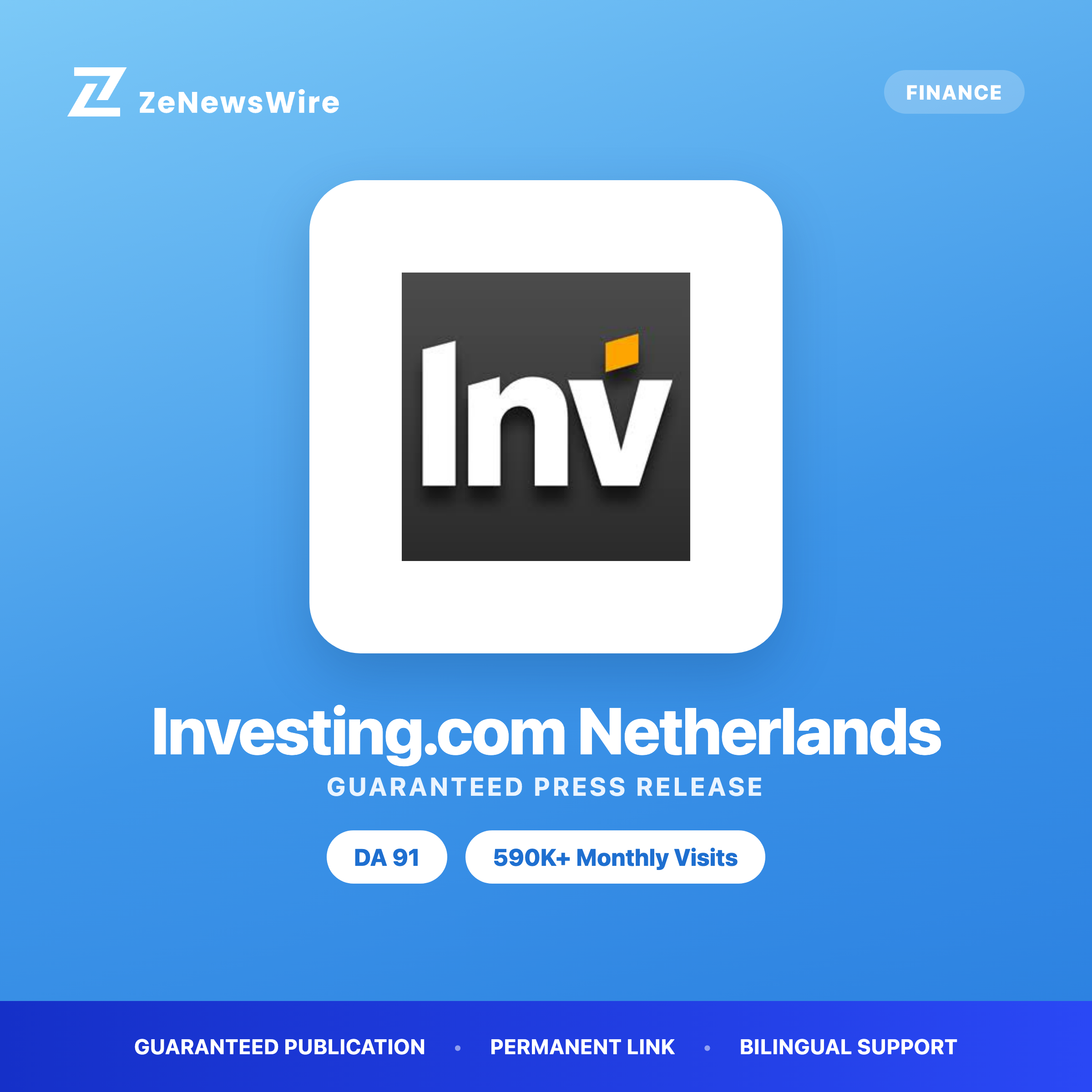 Investing.com Netherlands press release