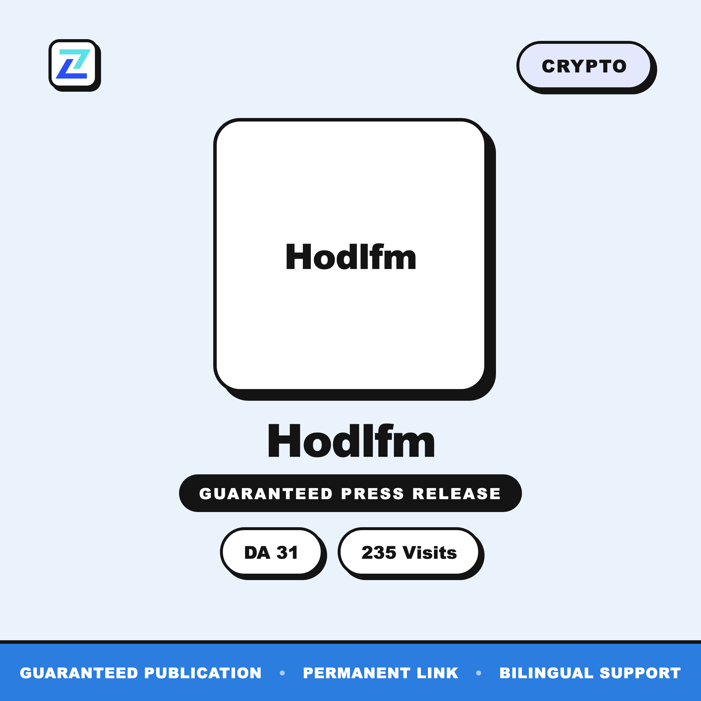 Hodlfm press release