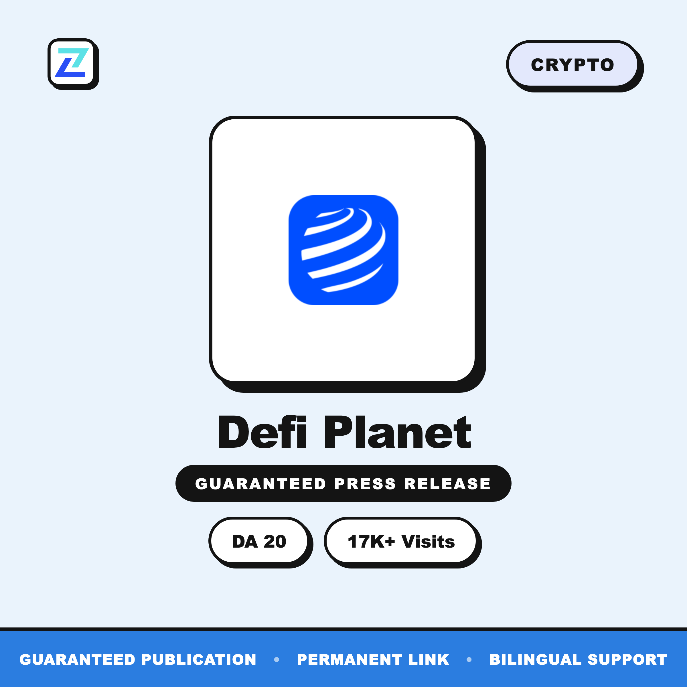 Defi Planet press release