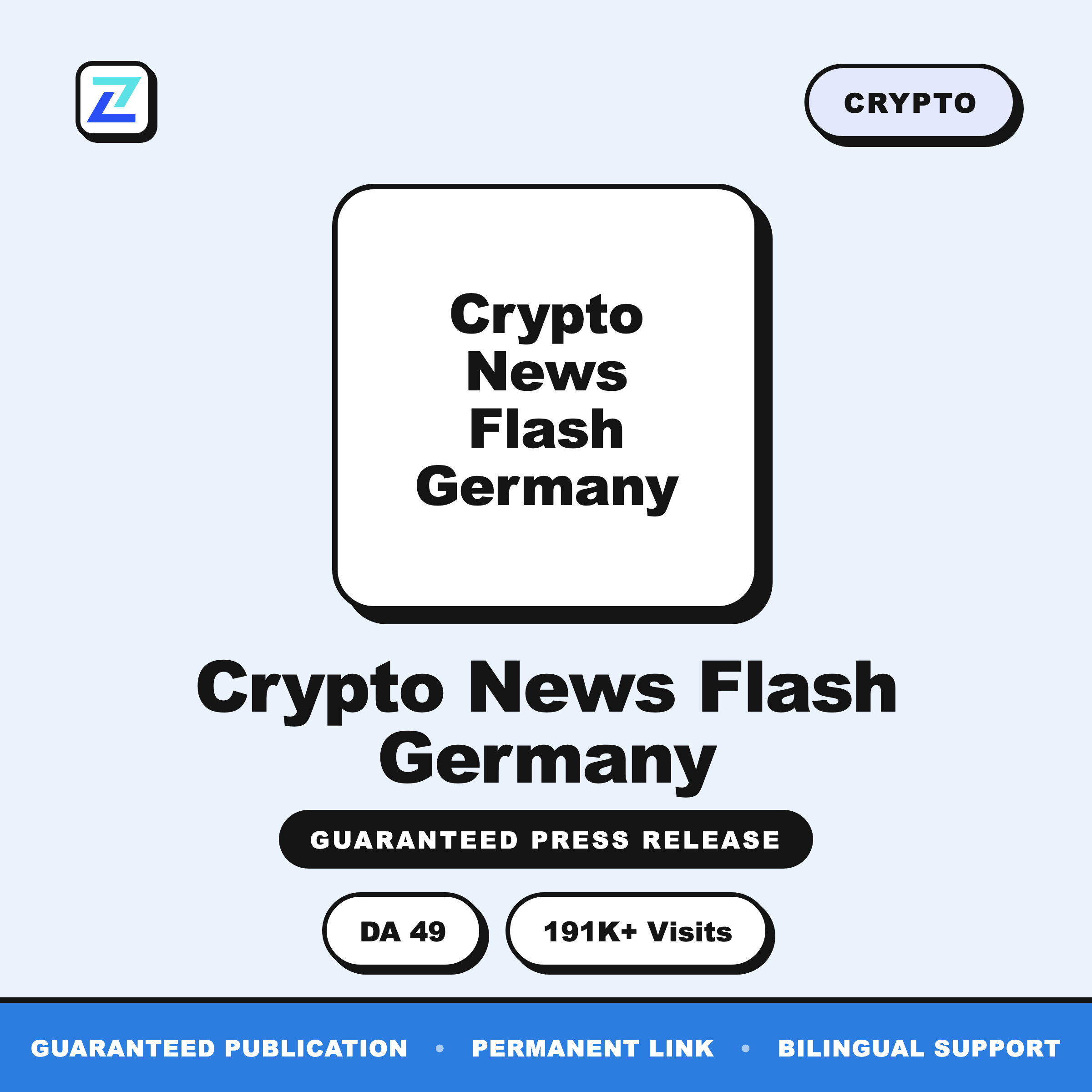 Crypto News Flash Germany press release