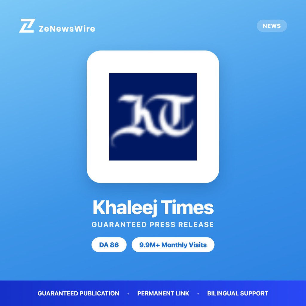 Khaleej Times press release