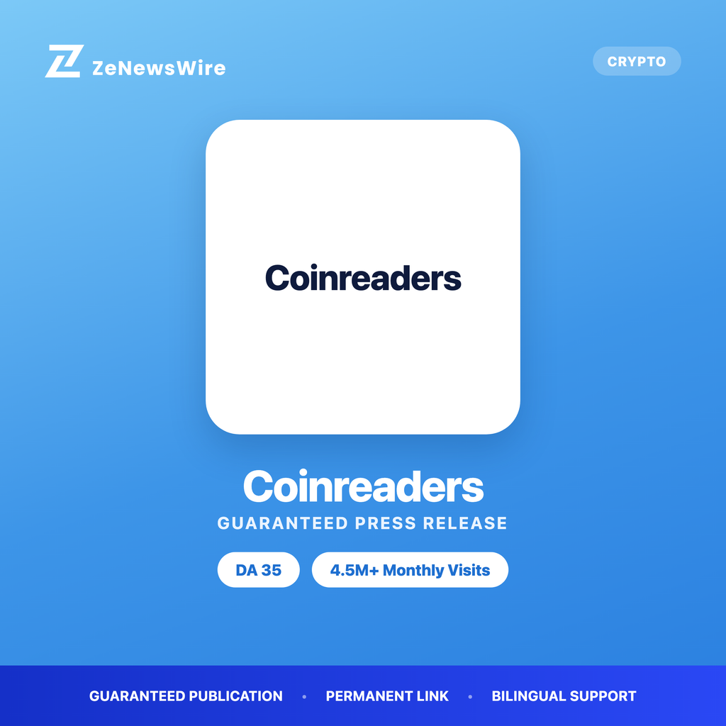 Coinreaders press release
