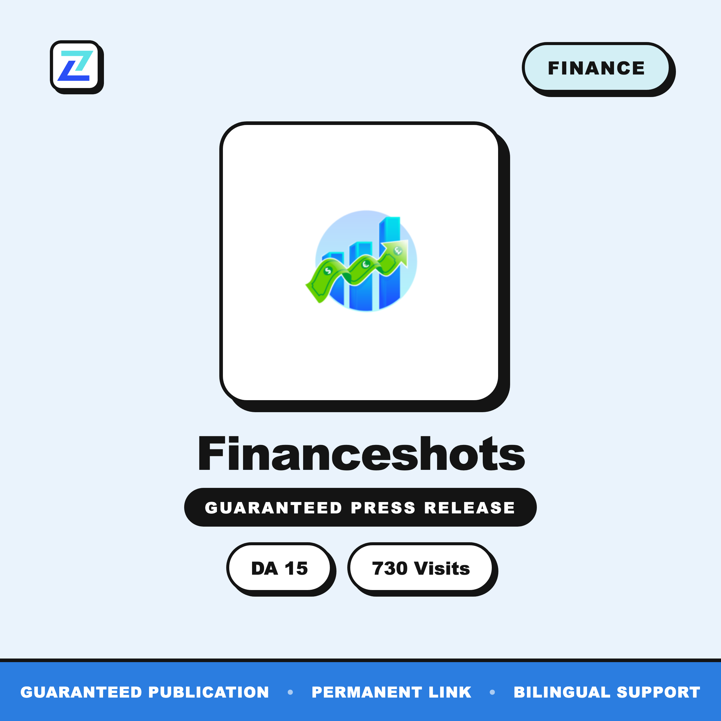 Financeshots press release