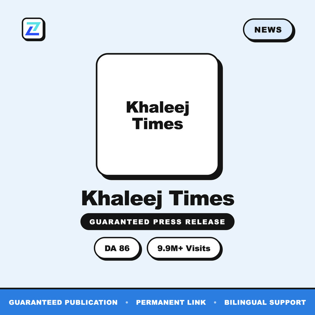 Khaleej Times press release