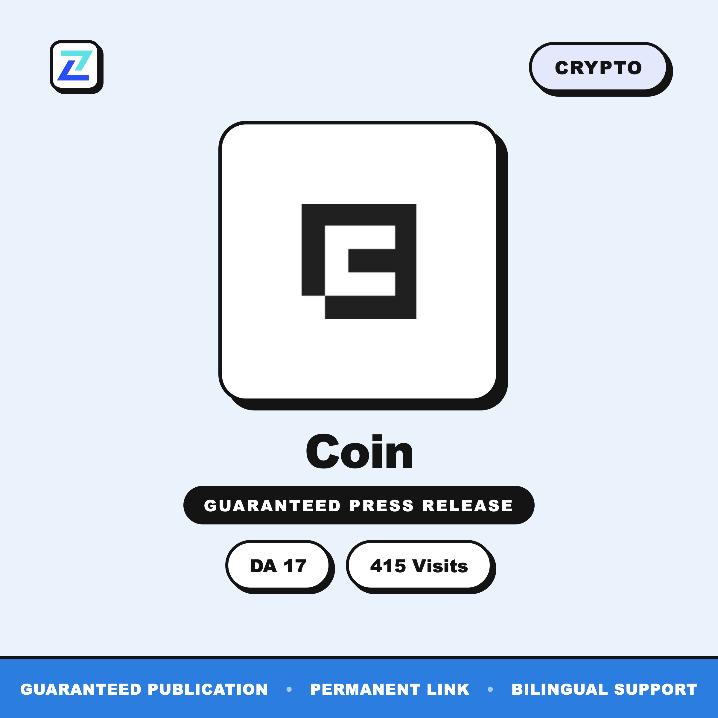 Coin press release