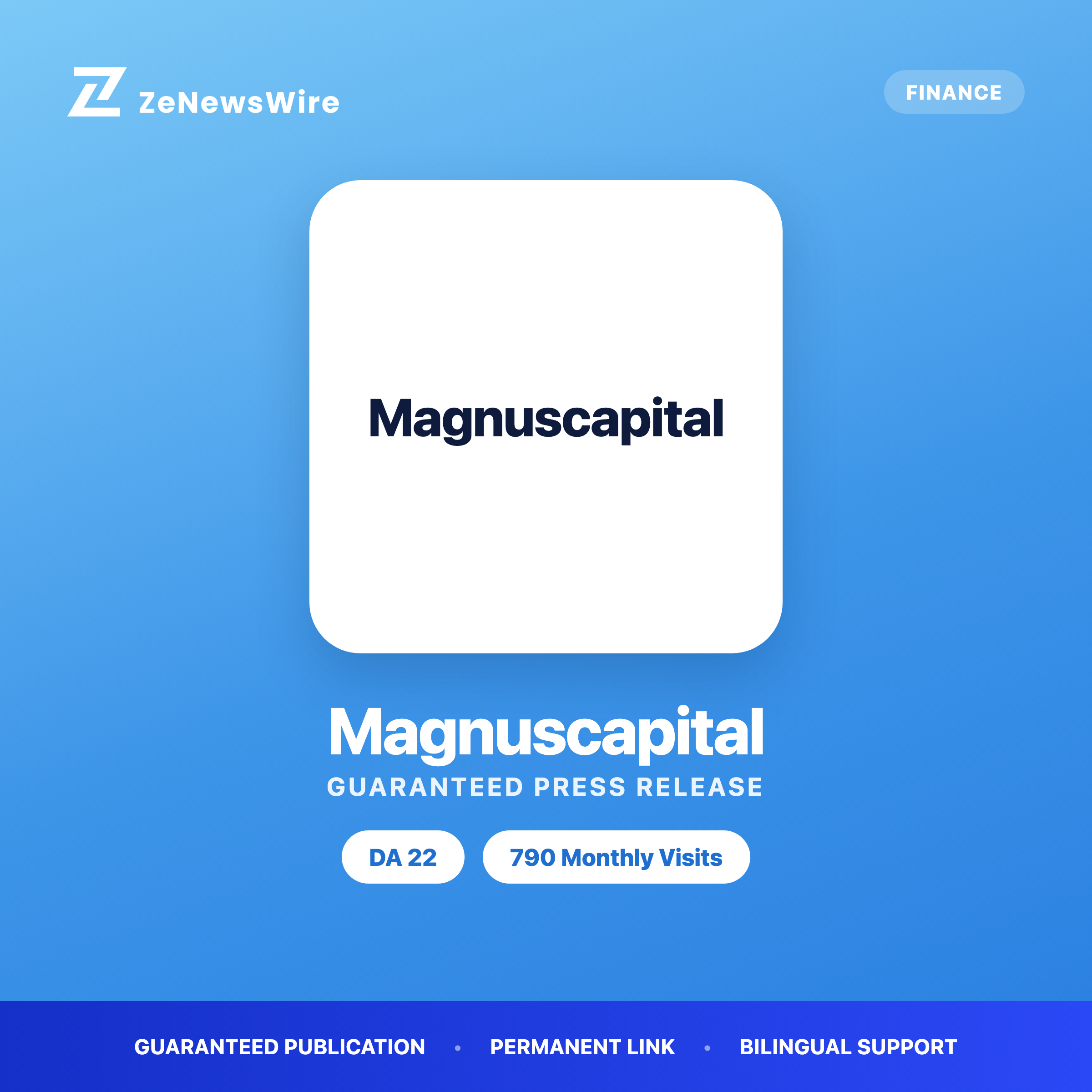 Magnuscapital press release