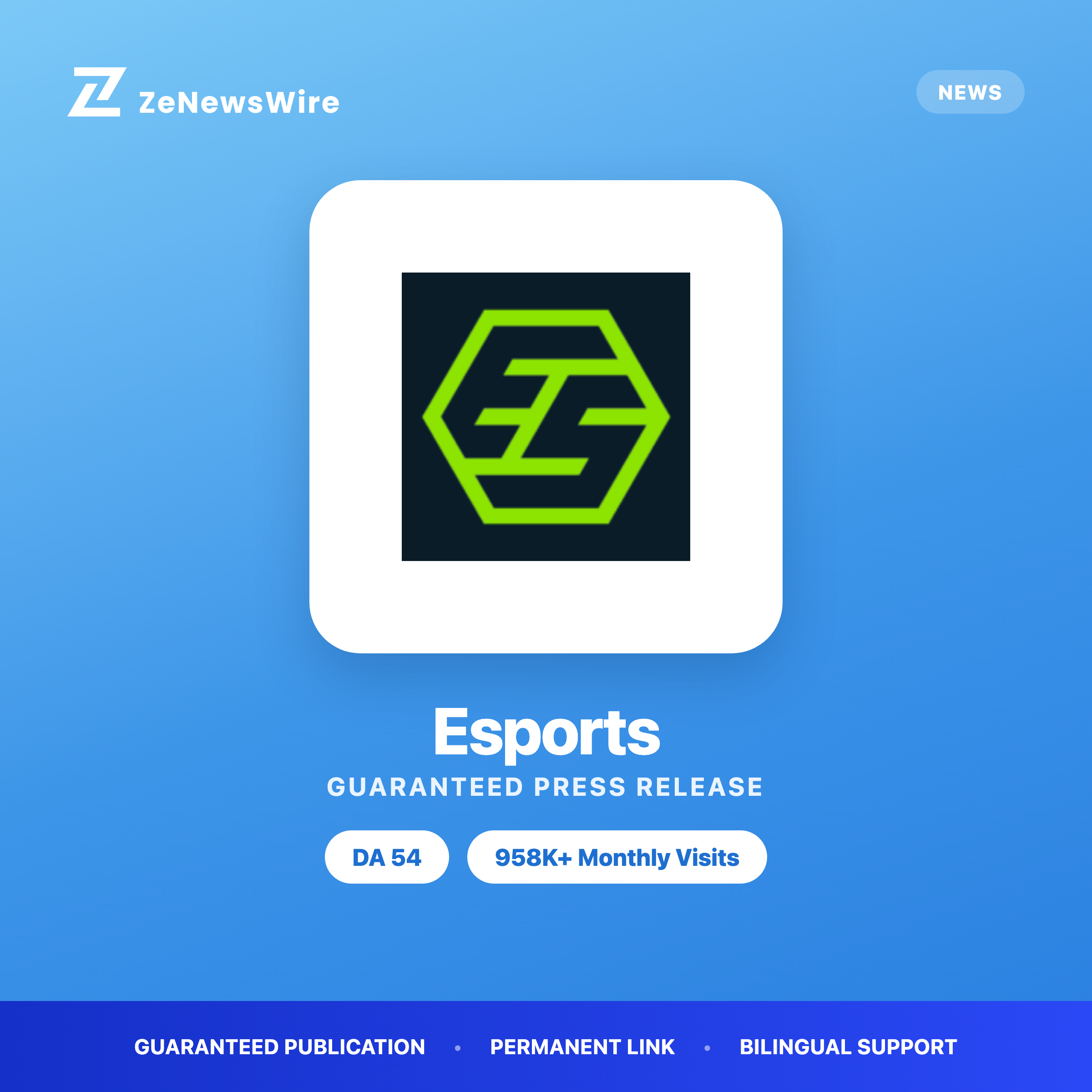 Esports press release