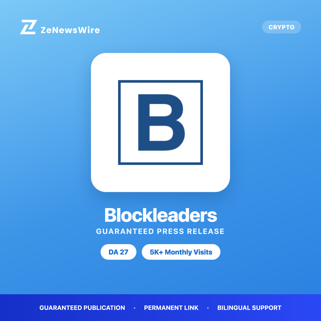 Blockleaders press release