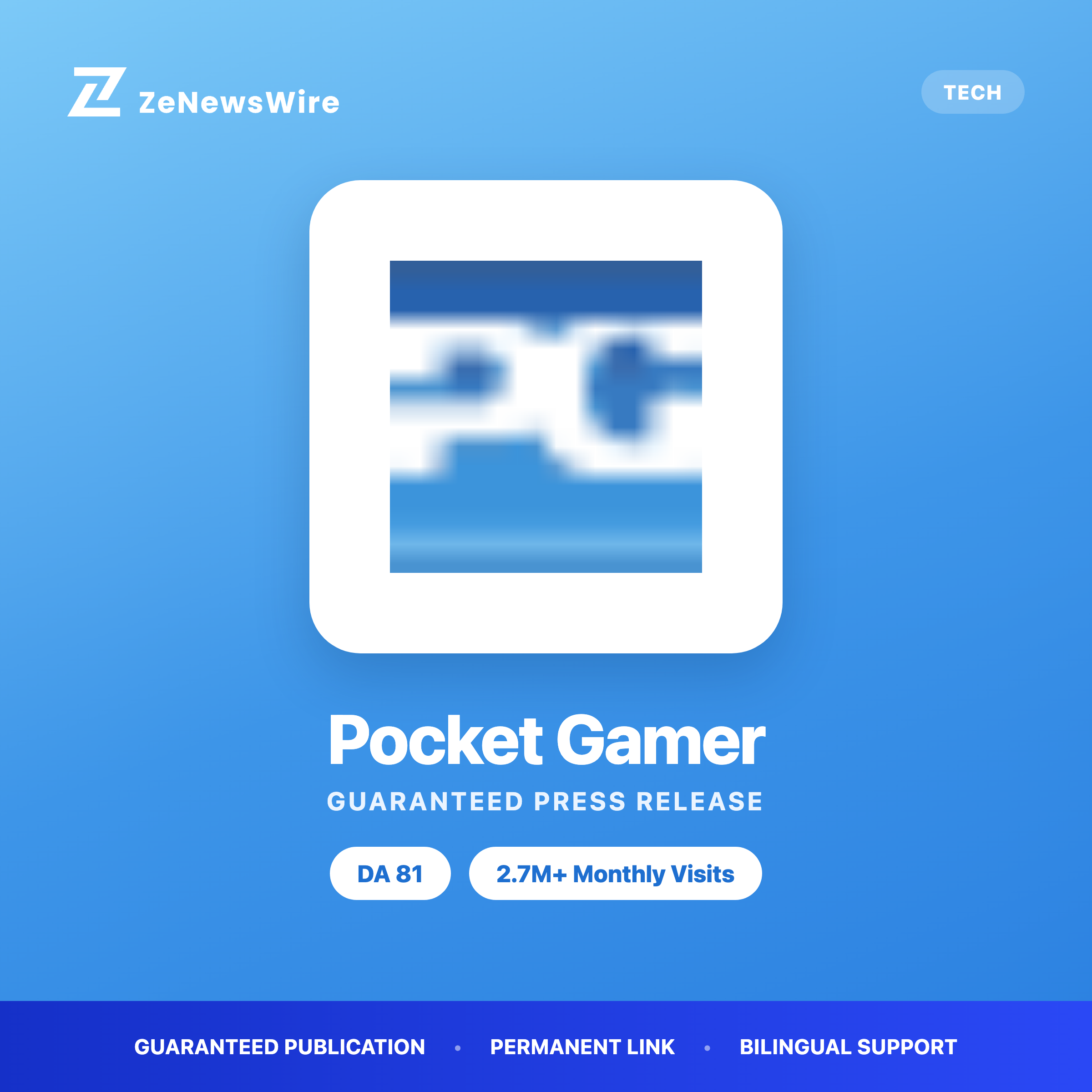 Pocket Gamer press release