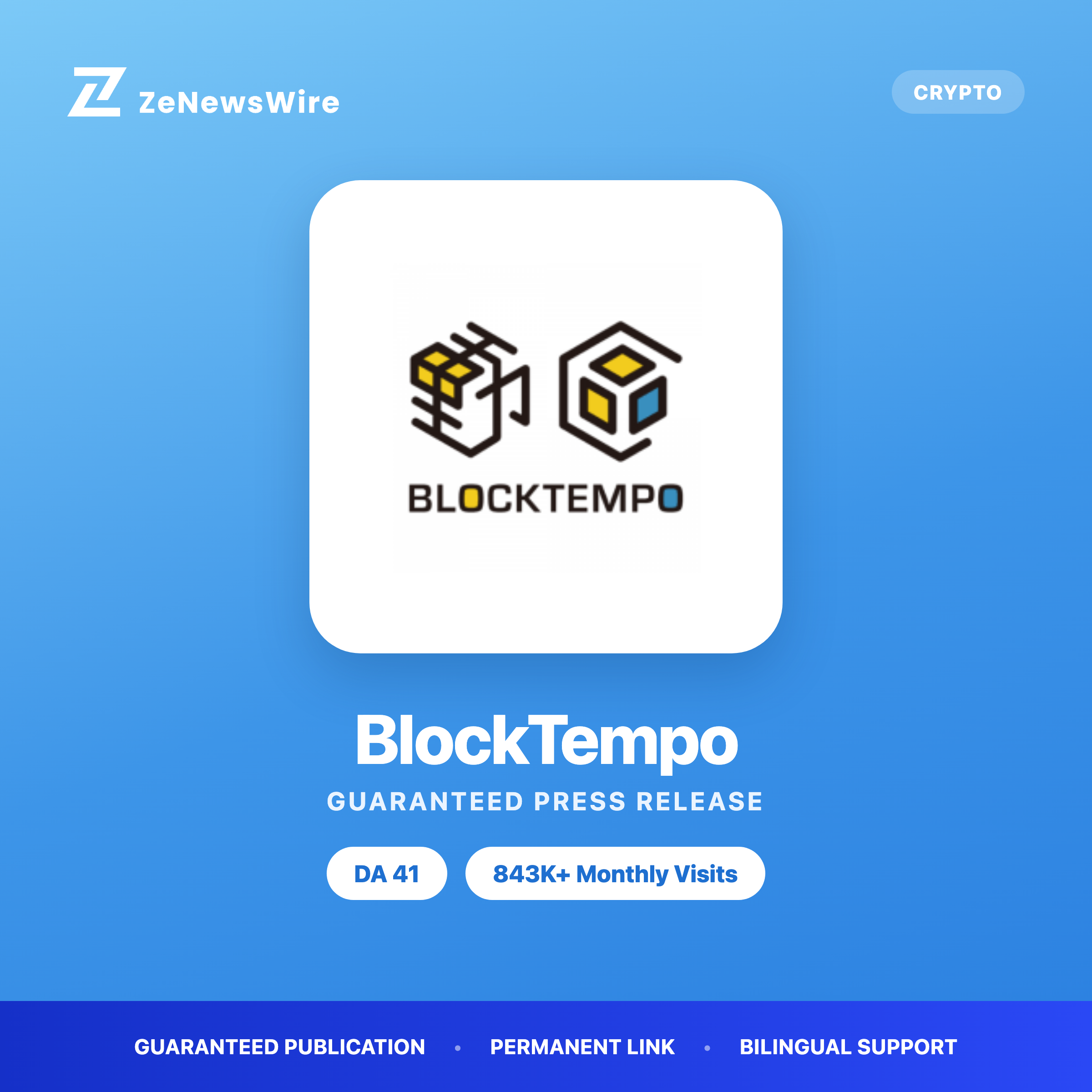BlockTempo press release