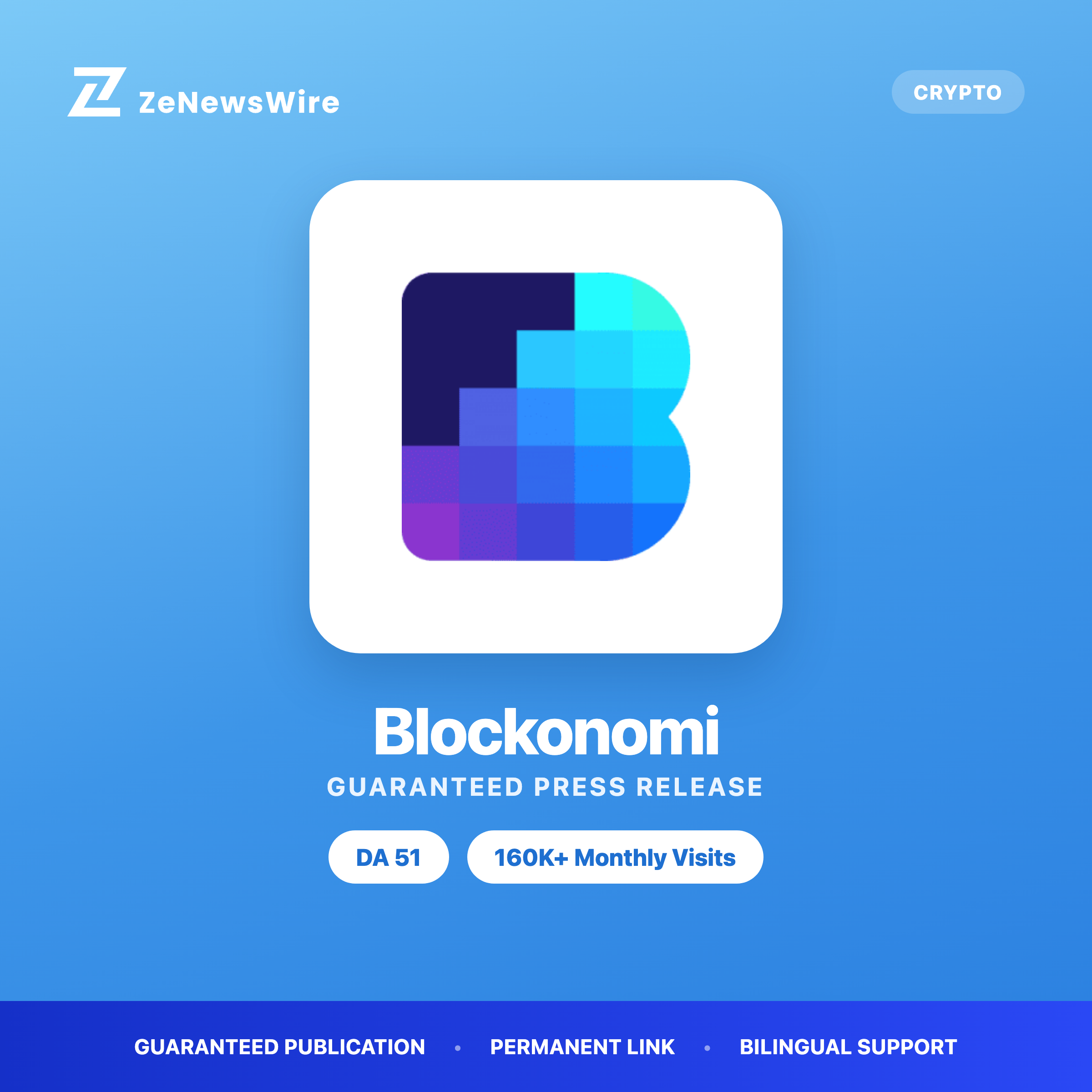 Blockonomi press release