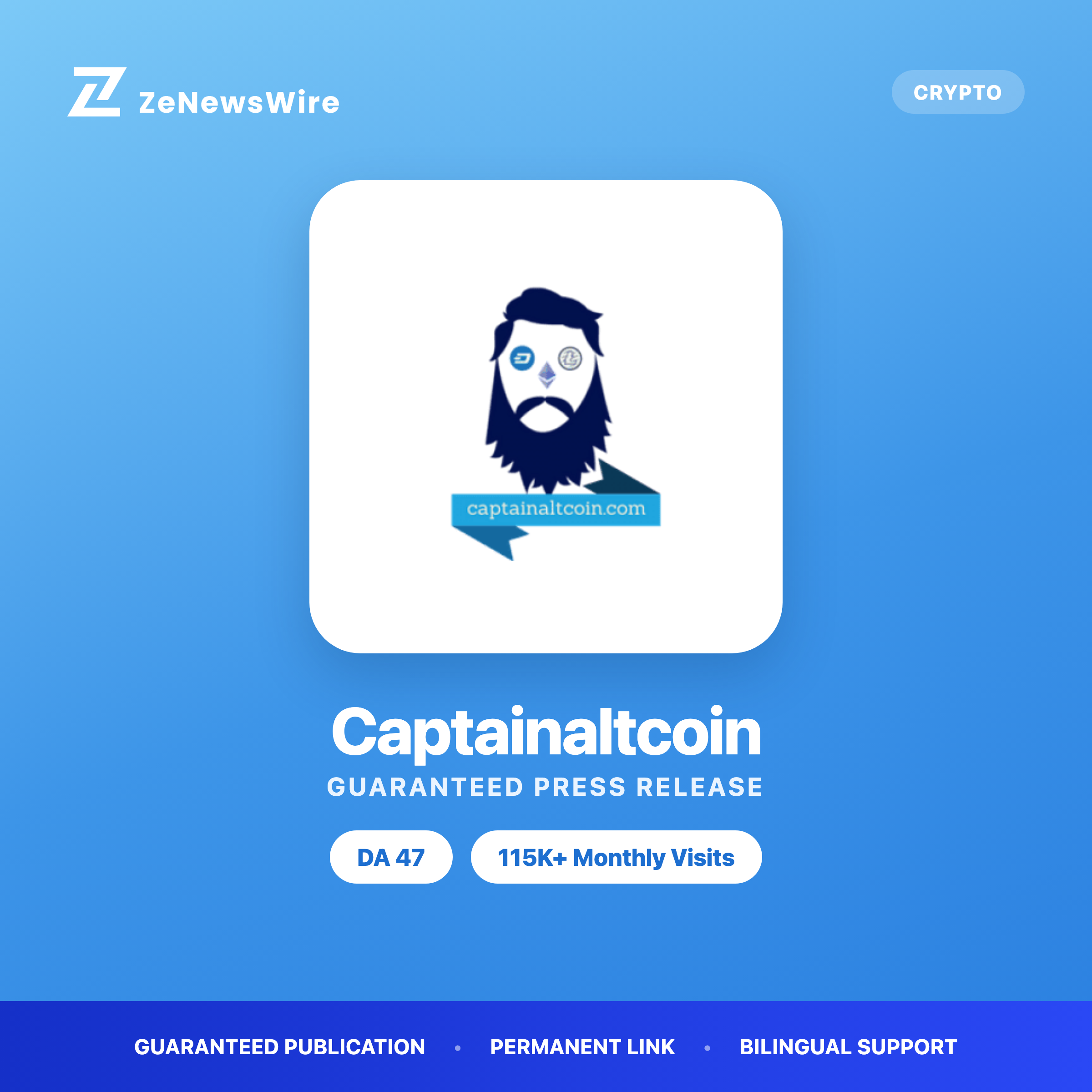 Captainaltcoin press release