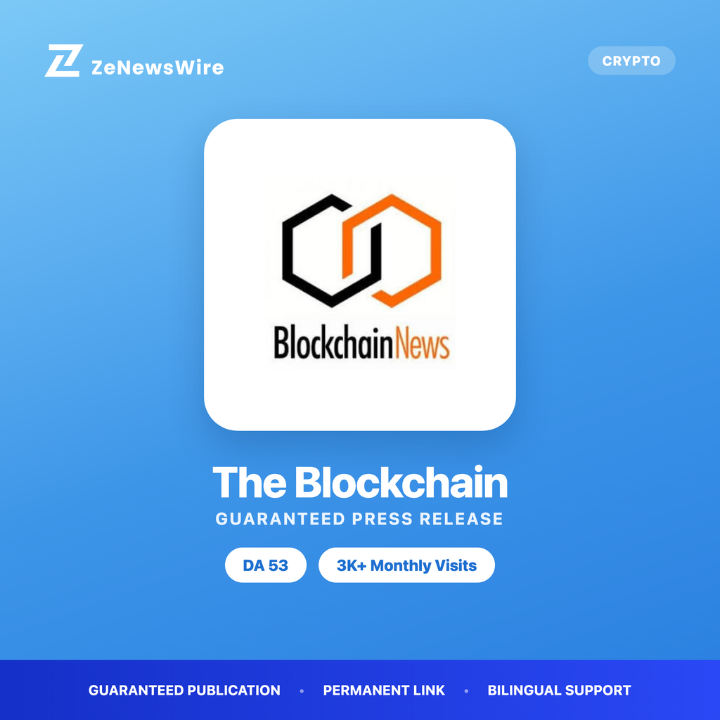 The Blockchain press release