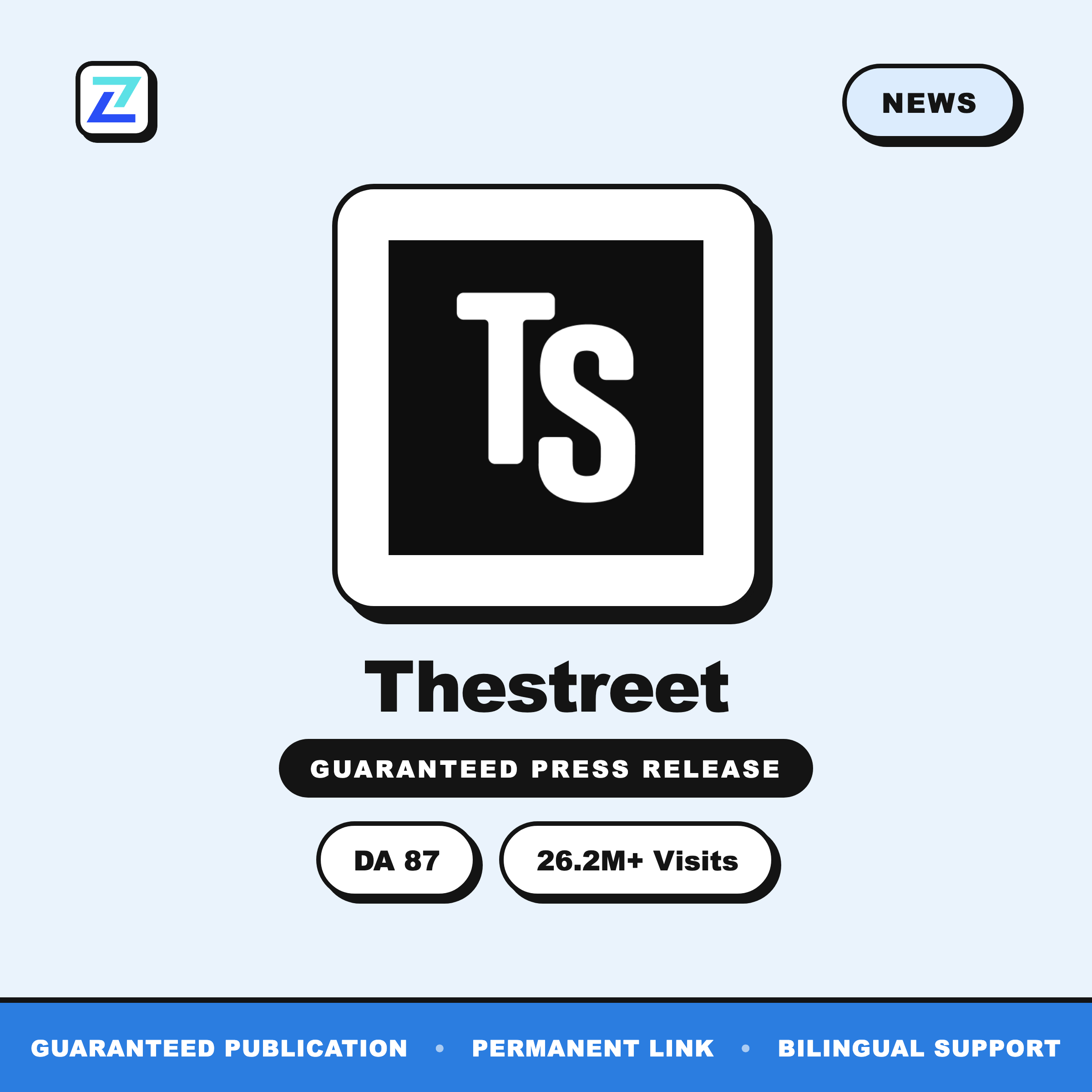 Thestreet press release