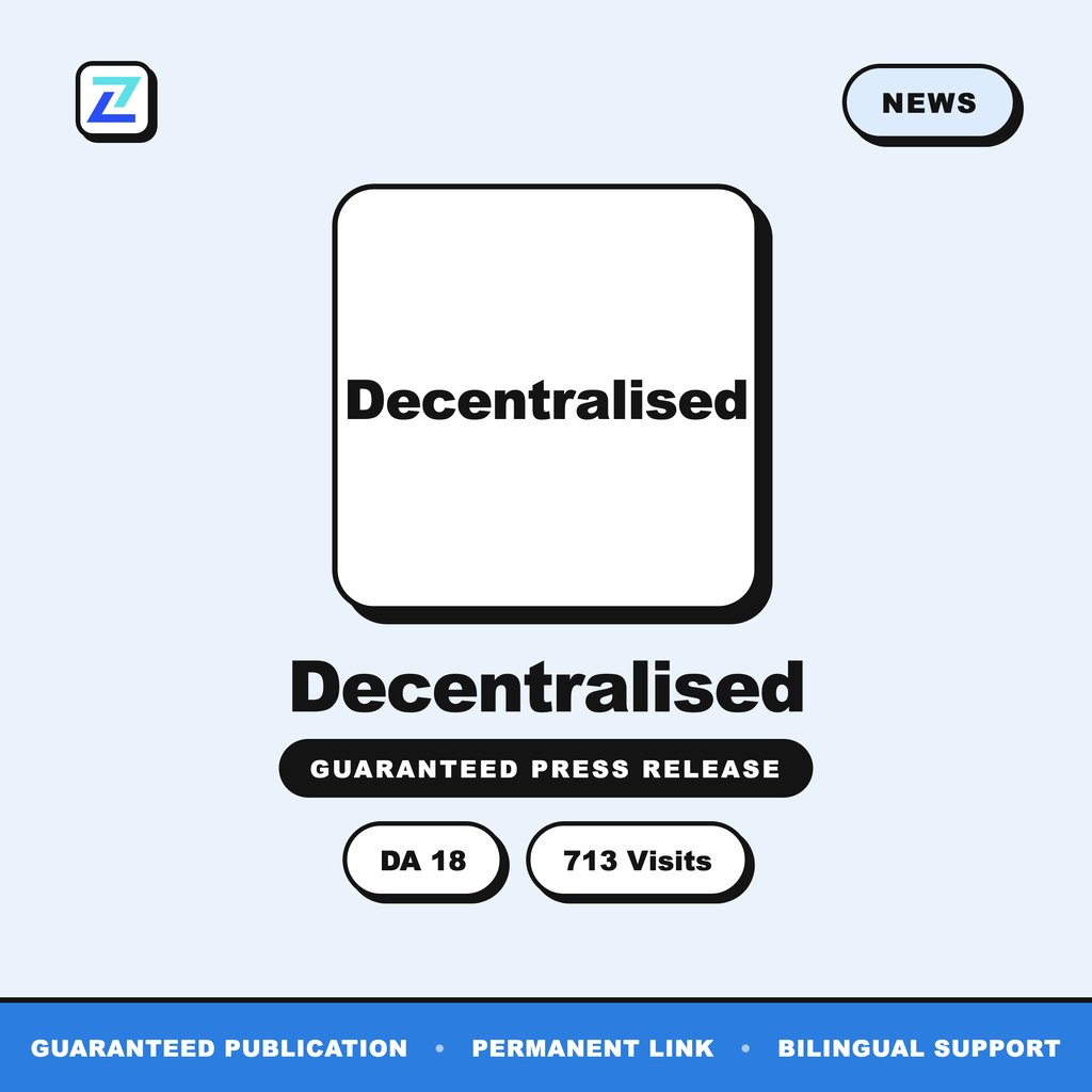 Decentralised press release