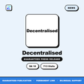 Decentralised press release